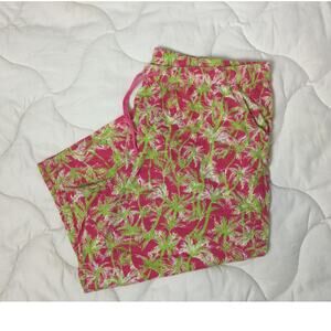 Coral Bay Womens Pajama Capri Pants 2XL